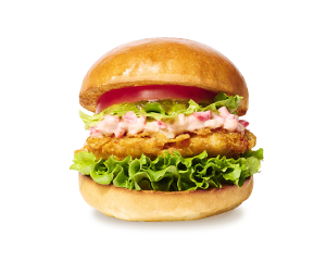 梅香るサクサクチキンバーガー