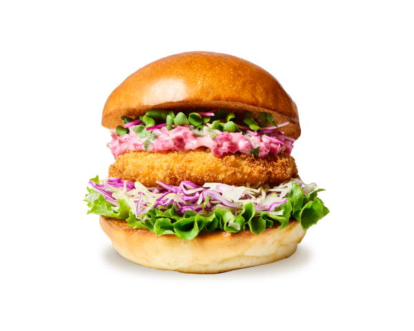 梅しそ海老カツバーガー