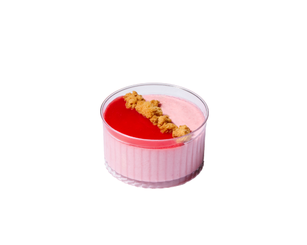 ふんわり苺のアイスムース